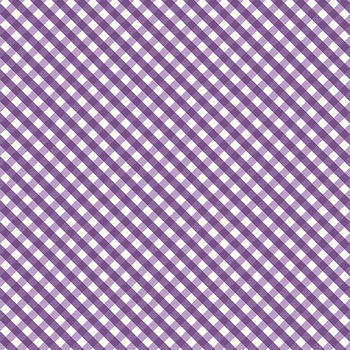 Hydrangeas In The Garden C16835-PURPLE Gingham by Jennifer Bosworth for Riley Blake Designs, Image