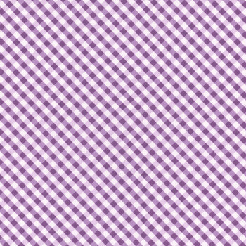 Hydrangeas In The Garden C16835-PURPLE Gingham by Jennifer Bosworth for Riley Blake Designs, Image