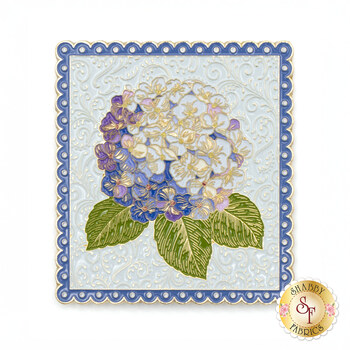 Hydrangeas In The Garden  Needle Minder - Blue, Image