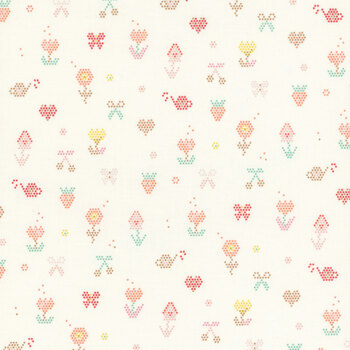 Sunsetridge C15734-CREAM Mosaic by Minki Kim for Riley Blake Designs, Image