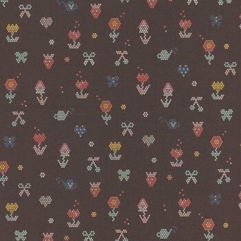 Sunsetridge C15734-GRANITE Mosaic by Minki Kim for Riley Blake Designs, Image