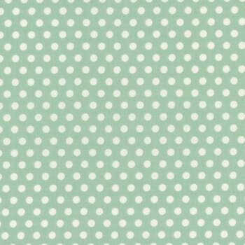 Sunsetridge C15735-SEAFOAM Dots by Minki Kim for Riley Blake Designs, Image