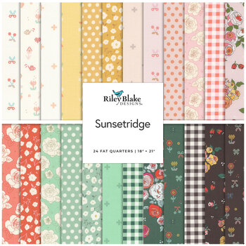 Sunsetridge  24 FQ Set by Minki Kim for Riley Blake Designs, Image