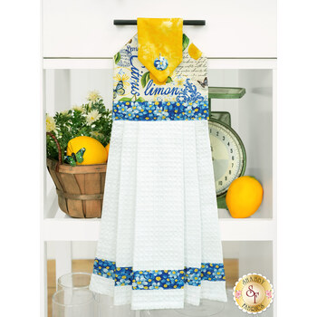  Hanging Towel Kit - Limoncello - White, Image