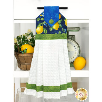  Hanging Towel Kit - Limoncello - Blue, Image