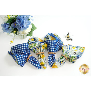  Cloth Napkins Kit - Limoncello - Makes 4, Image