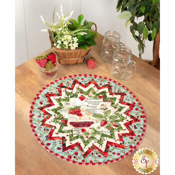  Point of View Folded Star Table Topper Kit - Berry Sweet, Image