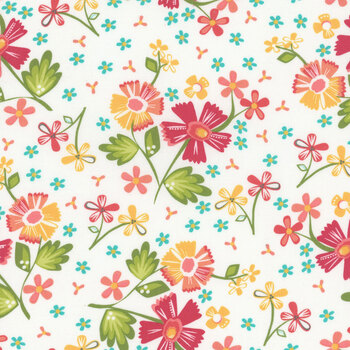 In the Garden 29230-11 Off White by Corey Yoder for Moda Fabrics, Image