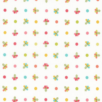 In the Garden 29232-11 Off White by Corey Yoder for Moda Fabrics, Image