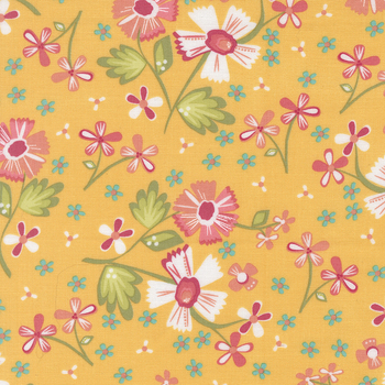 In the Garden 29230-18 Goldenrod by Corey Yoder for Moda Fabrics, Image