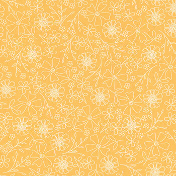 In the Garden 29231-38 Goldenrod by Corey Yoder for Moda Fabrics, Image