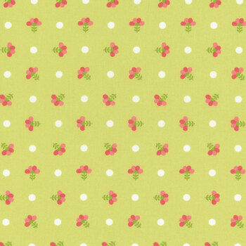 In the Garden 29232-21 Light Lime by Corey Yoder for Moda Fabrics, Image