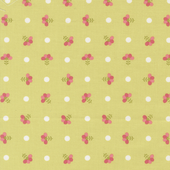 In the Garden 29232-21 Light Lime by Corey Yoder for Moda Fabrics, Image