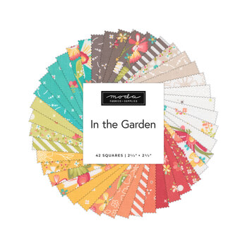In the Garden  Mini Charm Pack by Corey Yoder for Moda Fabrics - RESERVE, Image