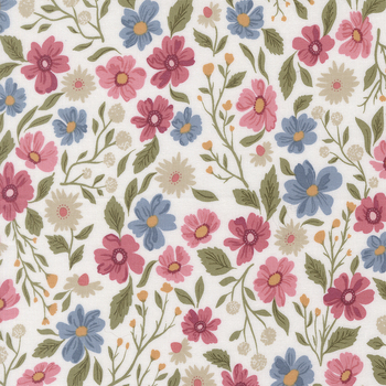 Wild Honey 5250-11 Daisy by Lella Boutique for Moda Fabrics, Image