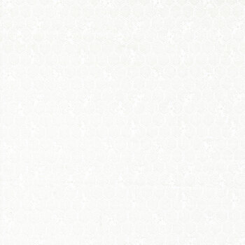 Wild Honey 5253-21 Daisy White by Lella Boutique for Moda Fabrics, Image