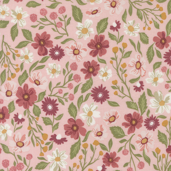 Wild Honey 5250-12 Carnation by Lella Boutique for Moda Fabrics, Image