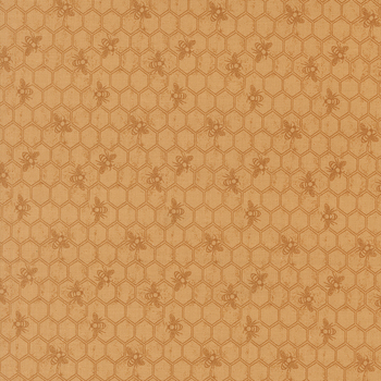 Wild Honey 5253-16 Honey by Lella Boutique for Moda Fabrics, Image