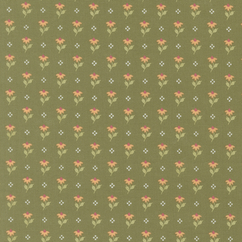 Wild Honey 5252-15 Fern by Lella Boutique for Moda Fabrics, Image