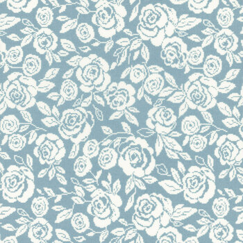 Wild Honey 5251-14 Sky by Lella Boutique for Moda Fabrics, Image