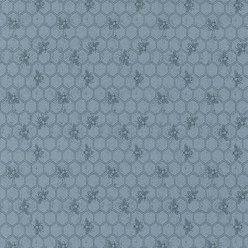 Wild Honey 5253-14 Sky by Lella Boutique for Moda Fabrics, Image
