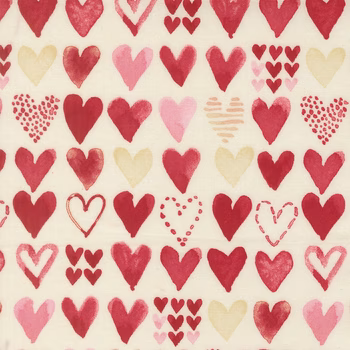 Darling Peony 48793-11 Cream by Robin Pickens for Moda Fabrics, Image