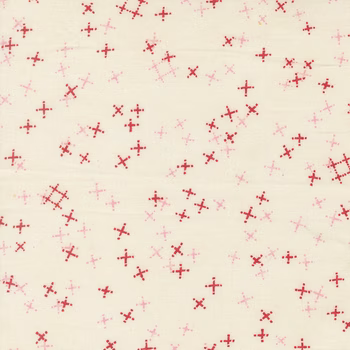 Darling Peony 48794-11 Cream by Robin Pickens for Moda Fabrics, Image