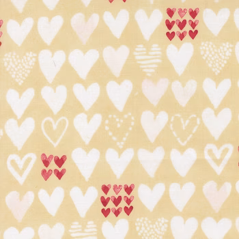 Darling Peony 48793-12 Champagne by Robin Pickens for Moda Fabrics, Image