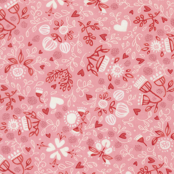 Darling Peony 48792-14 Sweetheart by Robin Pickens for Moda Fabrics, Image