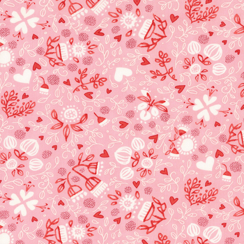 Darling Peony 48792-14 Sweetheart by Robin Pickens for Moda Fabrics, Image