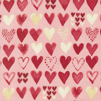 Darling Peony 48793-13 Cotton Candy by Robin Pickens for Moda Fabrics, Image