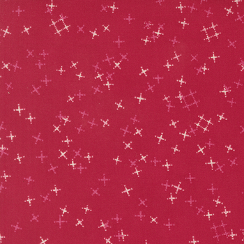 Darling Peony 48794-15 Lipstick by Robin Pickens for Moda Fabrics, Image