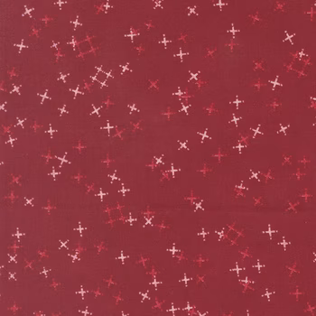 Darling Peony 48794-16 Cranberry by Robin Pickens for Moda Fabrics, Image
