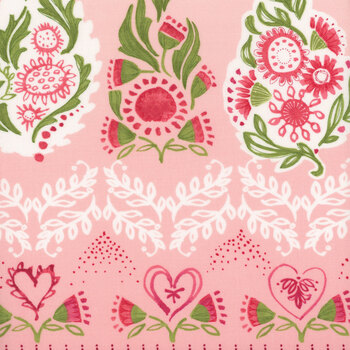 Darling Peony 48795-13 Cotton Candy by Robin Pickens for Moda Fabrics, Image