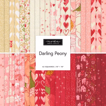 Darling Peony  Layer Cake by Robin Pickens for Moda Fabrics - RESERVE, Image