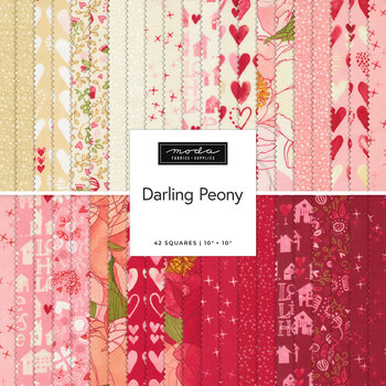 Darling Peony  Layer Cake by Robin Pickens for Moda Fabrics - RESERVE, Image