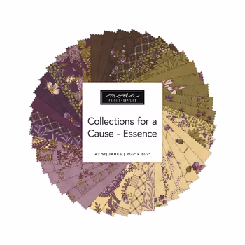 Collections for a Cause - Essence  Mini Charm Pack by Howard Marcus for Moda Fabrics - RESERVE, Image
