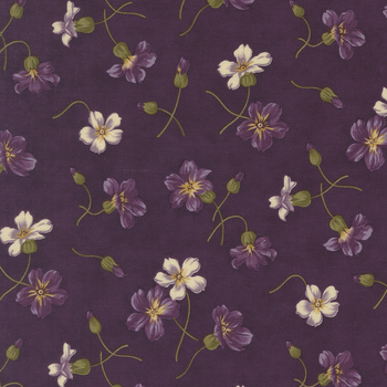 Collections for a Cause - Essence 46271-13 Plum by Howard Marcus for Moda Fabrics, Image