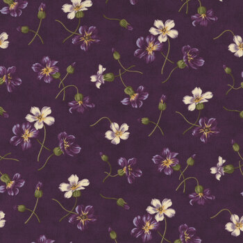 Collections for a Cause - Essence 46271-13 Plum by Howard Marcus for Moda Fabrics, Image