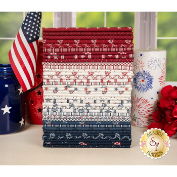 American Gatherings III 37 FQ Set by Primitive Gatherings for Moda Fabrics - RESERVE, Image