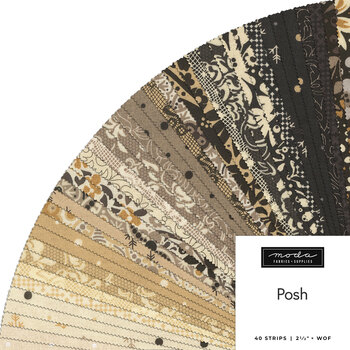Posh Jelly Roll by BasicGrey for Moda Fabrics - RESERVE, Image