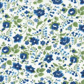 Blueprint 55338-11 White Multi by Camille Roskelley for Moda Fabrics, Image