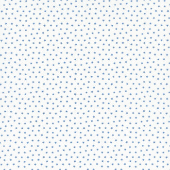 Blueprint 55337-11 White Blue by Camille Roskelley for Moda Fabrics, Image