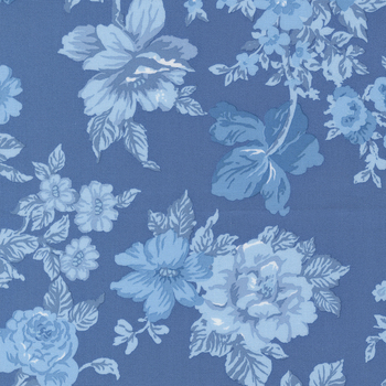 Blueprint 55330-15 Blue by Camille Roskelley for Moda Fabrics, Image