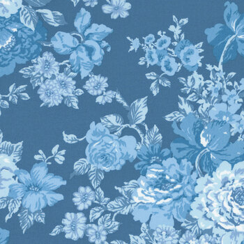Blueprint 55330-15 Blue by Camille Roskelley for Moda Fabrics, Image