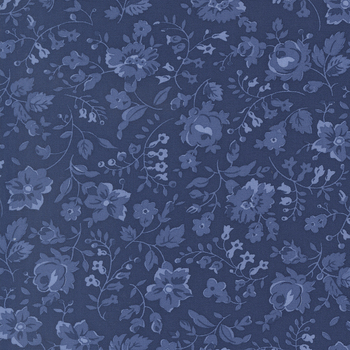 Blueprint 55338-16 Navy by Camille Roskelley for Moda Fabrics, Image