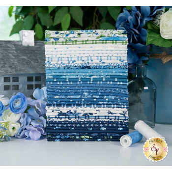 Blueprint  37 FQ Set by Camille Roskelley for Moda Fabrics - RESERVE, Image