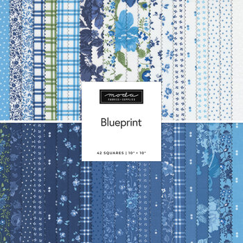 Blueprint  Layer Cake by Camille Roskelley for Moda Fabrics - RESERVE, Image