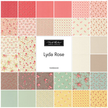Lyda Rose  Yardage by Bunny Hill Designs for Moda Fabrics, Image