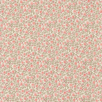 Lyda Rose 3076-11 Porcelain Pink by Bunny Hill Designs for Moda Fabrics, Image